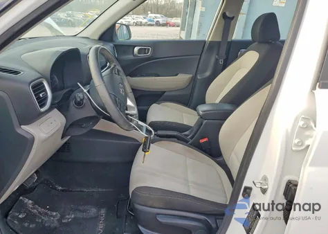 2022 Hyundai Venue Sel z USA, uszkodzony, nr VIN KMHRC8A36NU185284